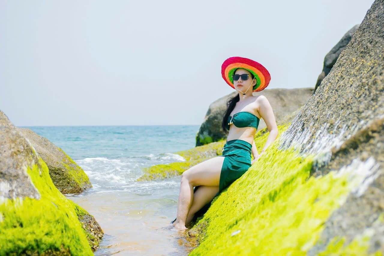 Ảnh tại Đảo Hòn Đụn, huyện Phù Mỹ , Bình Định