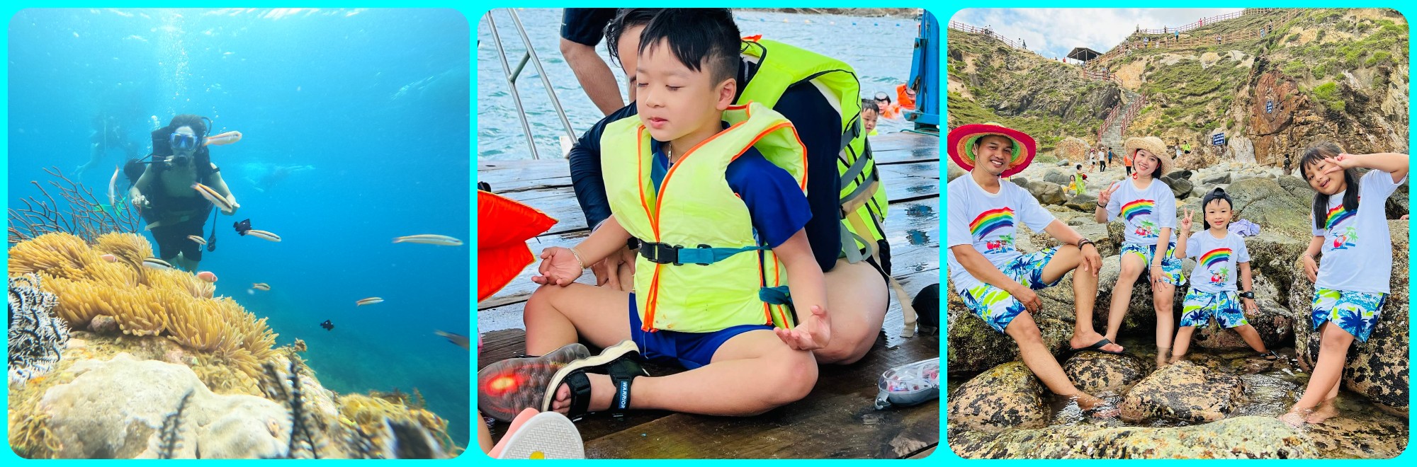 Tour Hòn Khô nửa ngày đón tại Nhơn Hải