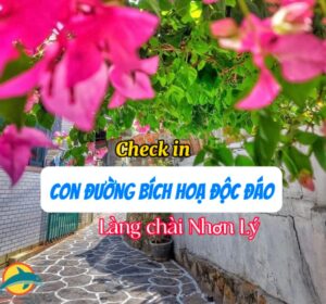 Con đường bích họa - làng chài Nhơn Lý